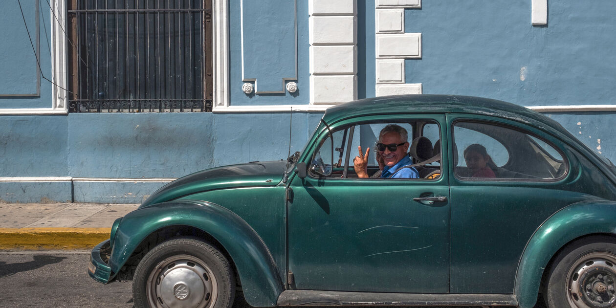 Dans les rue de Merida - Yucatan - Mexique